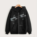 Men Women Y2K Clothing Zip Hoodie Fashion