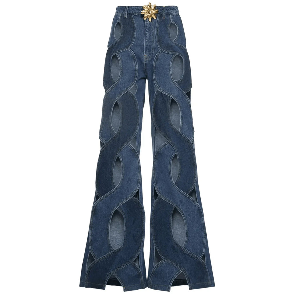 Fashionistas Only High Waist Contract Jeans