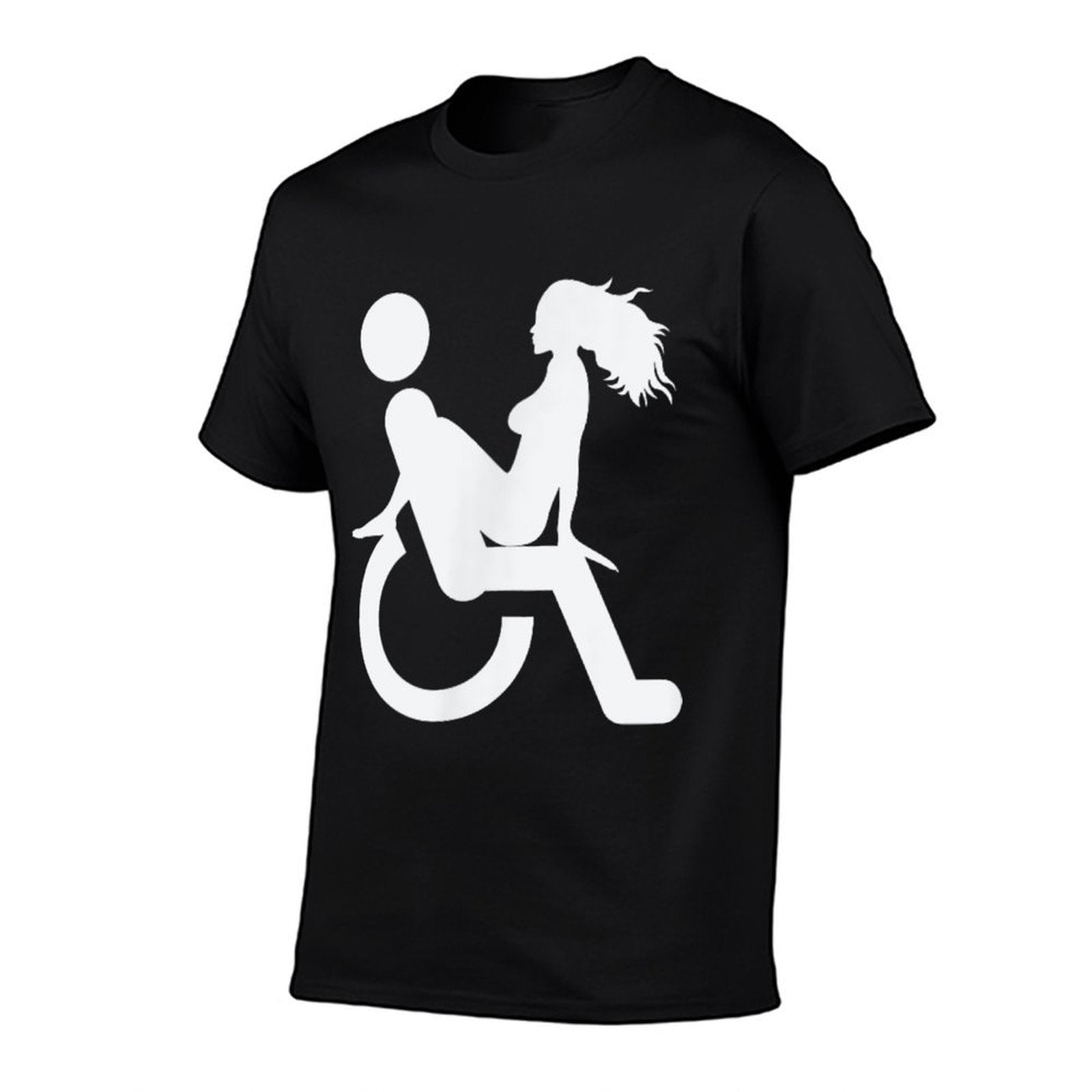 Funny Wheelchair Tshirt Gift Handicap People With Humor  Vintage-inspired T-Shirt