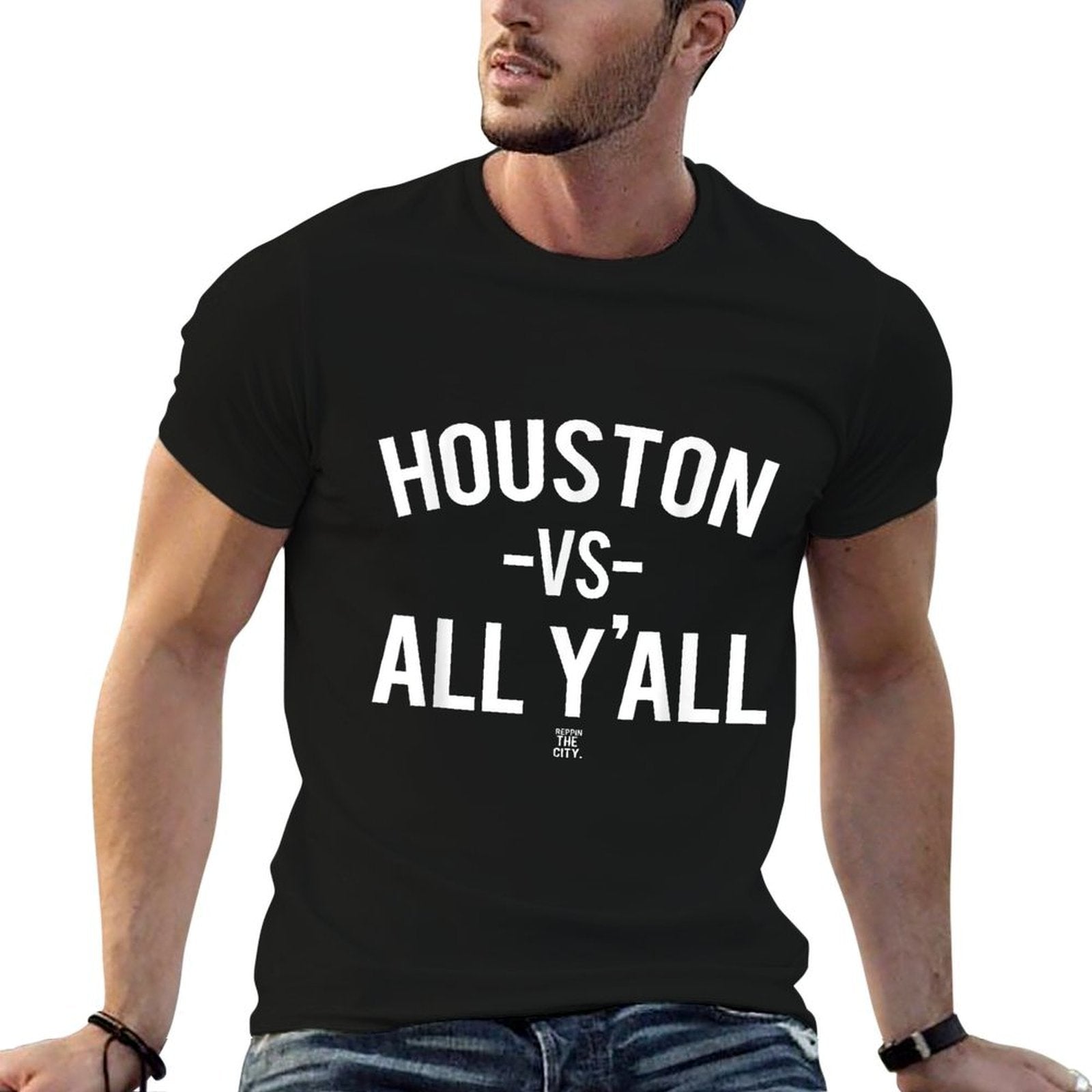 Houston VS All Yall  Relaxed-fit T-Shirt