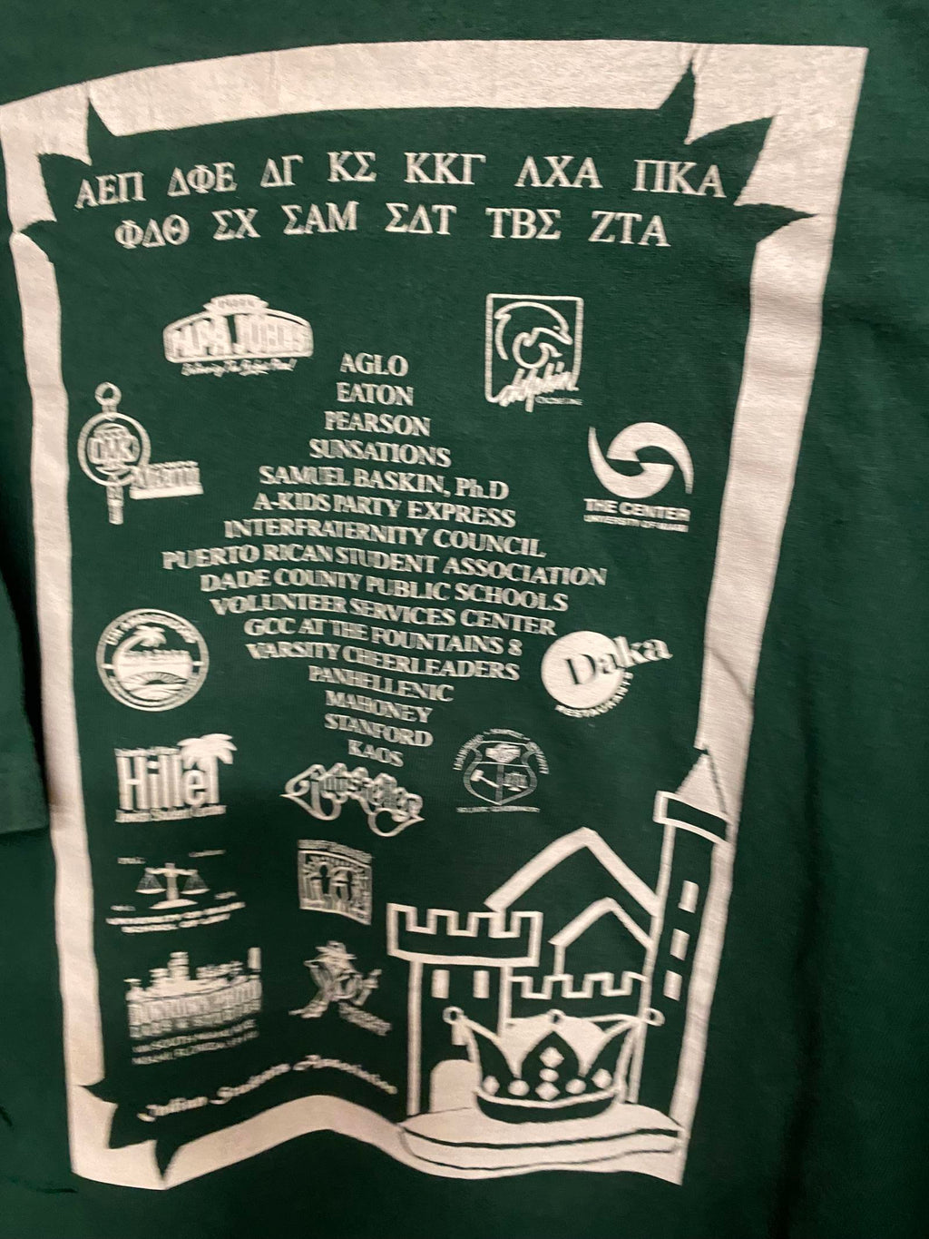 Vintage University of Miami 1997 T-shirt - Pelican @ Disney