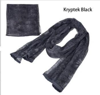 Men's Long Camouflage Multi-purpose Breathable Outdoor Scarf