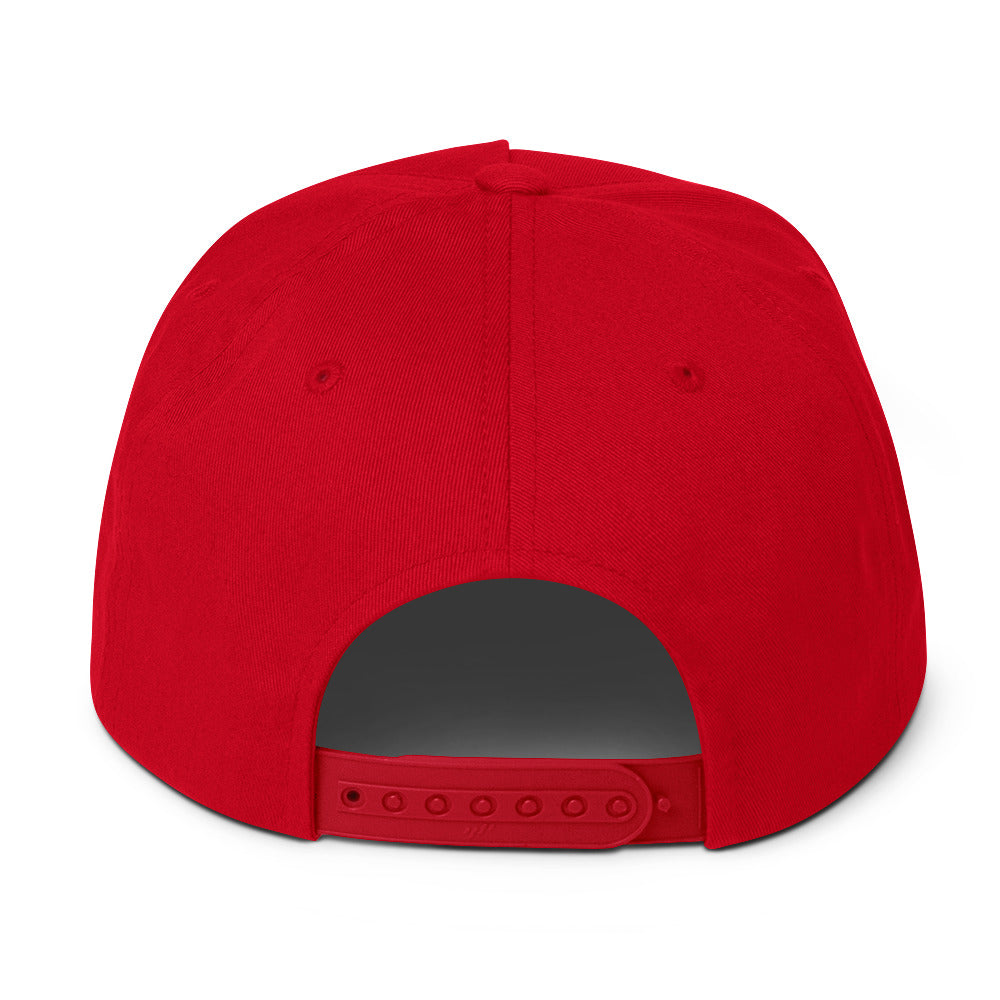 VIP Embroidered Flat Bill Cap