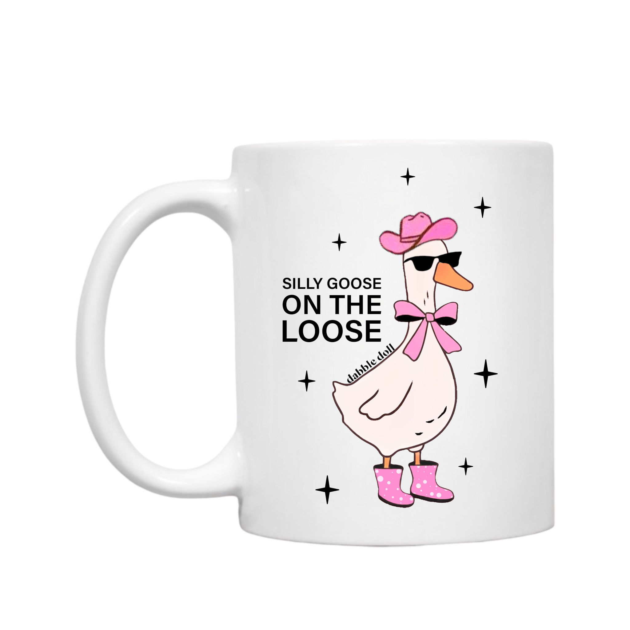 Silly Goose, Funny Coffee Mug Design