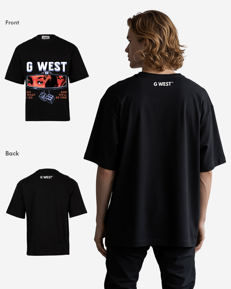 G WEST DO WHAT I DO OVERSIZED T-Shirt Mens