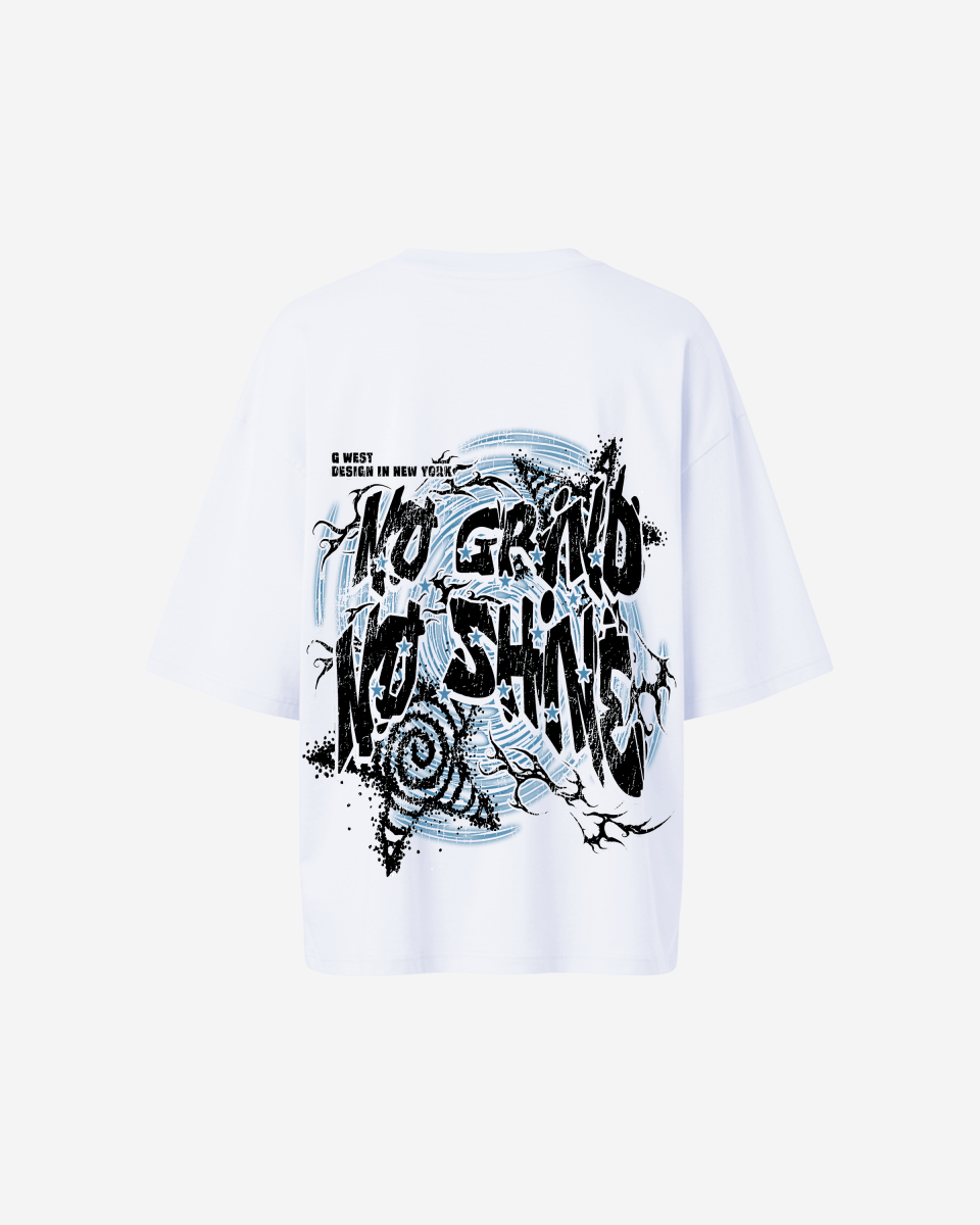 G West Womens Electrical Einstein Oversized Tee