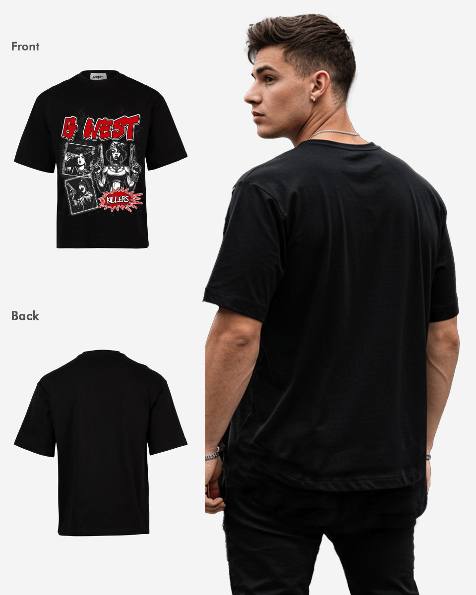G West Gangsta Godesses Oversized Tee