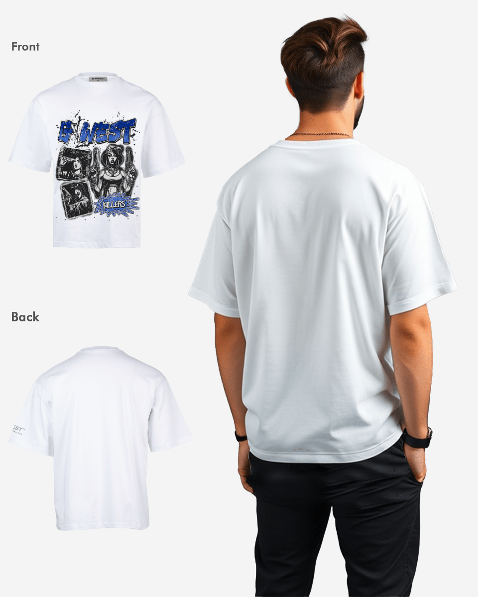 G West Gangsta Godesses Oversized Tee