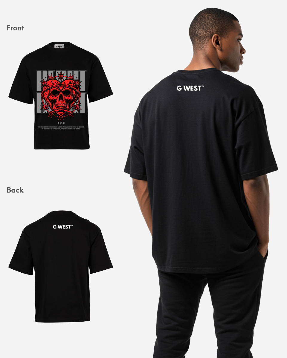 G WEST HEARTWIRED OVERSIZED T-Shirt Men