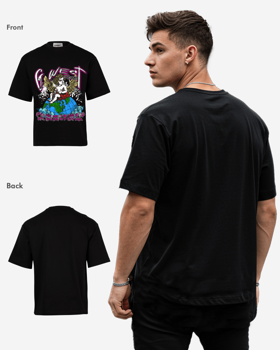 G West My World Oversized Tee