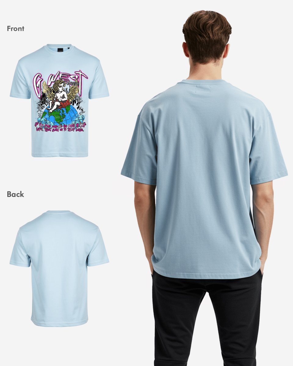 G West My World Oversized Tee