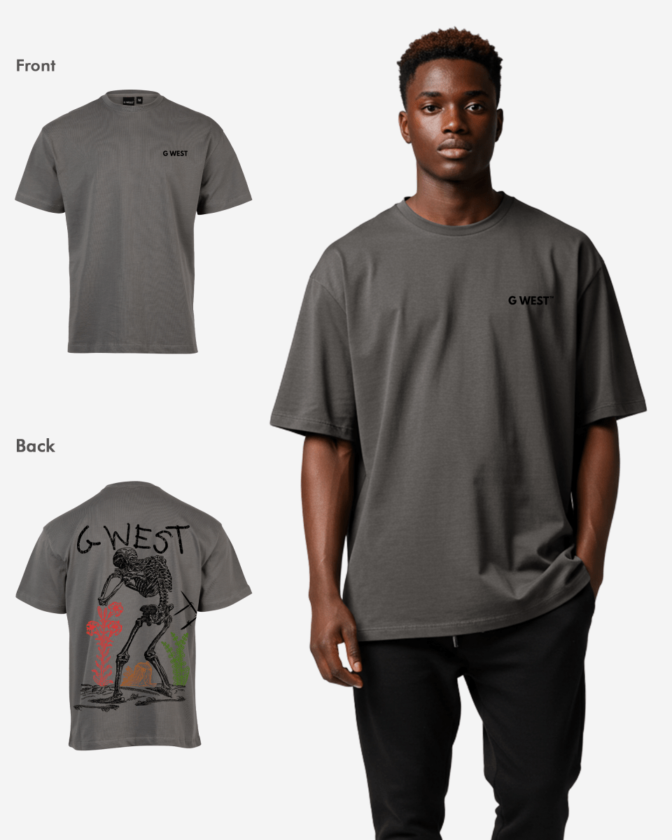 G West Mens Oversized Colors Of Life Tee