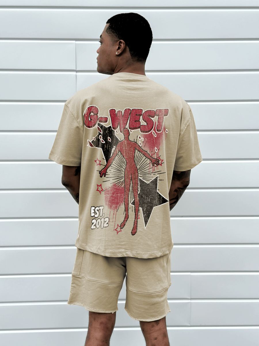 G West Oversized Dazzling Dynamo T Shirt Mens