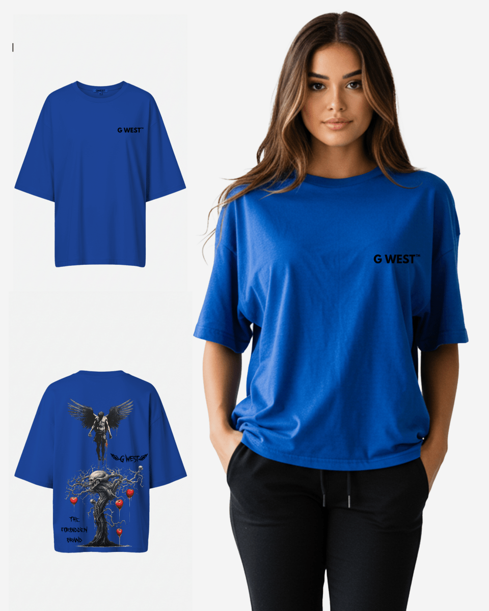 G West Womens Oversized Forbidden Brand Tee