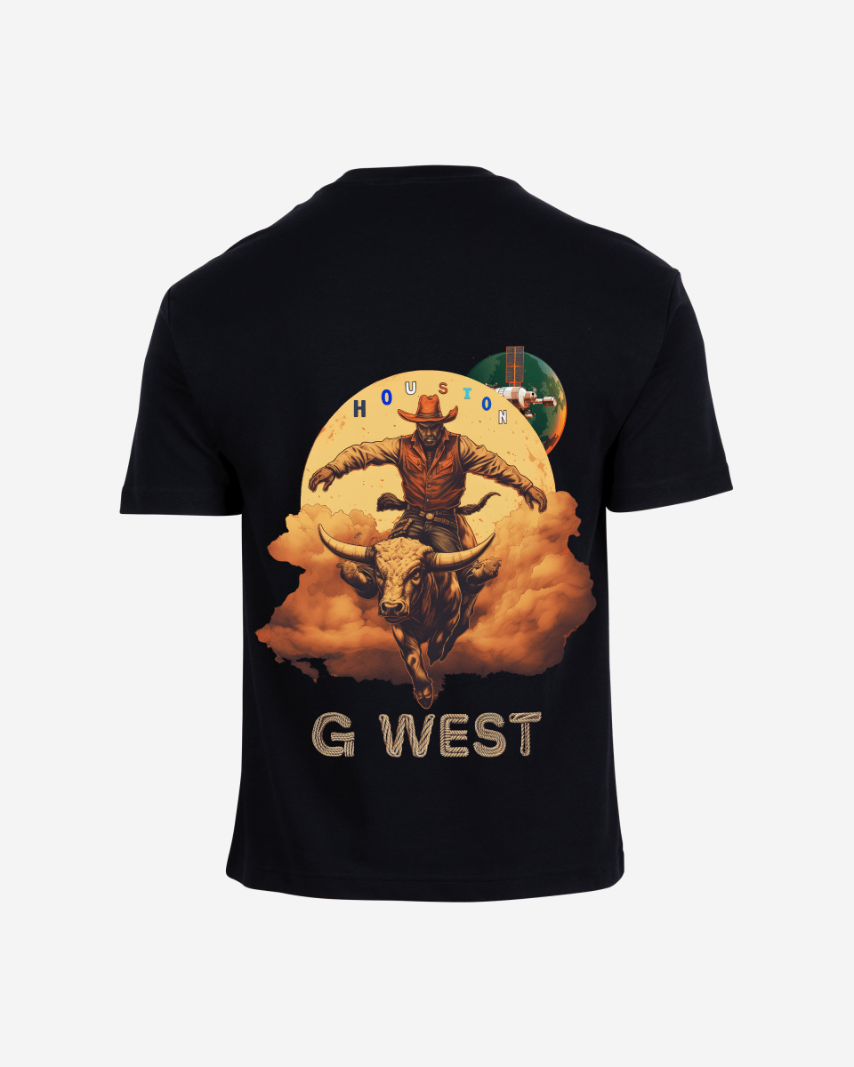 G West Oversized Houston Rodeo T-Shirt Mens