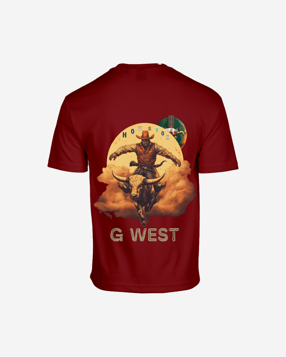 G West Oversized Houston Rodeo T-Shirt Mens