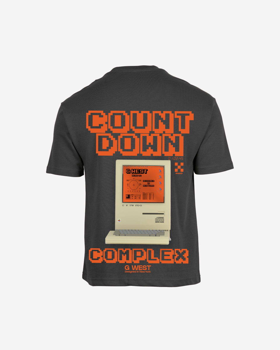 G West Oversized Retro Pc T-Shirt