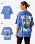 G West Womens Oversized World T-Shirt