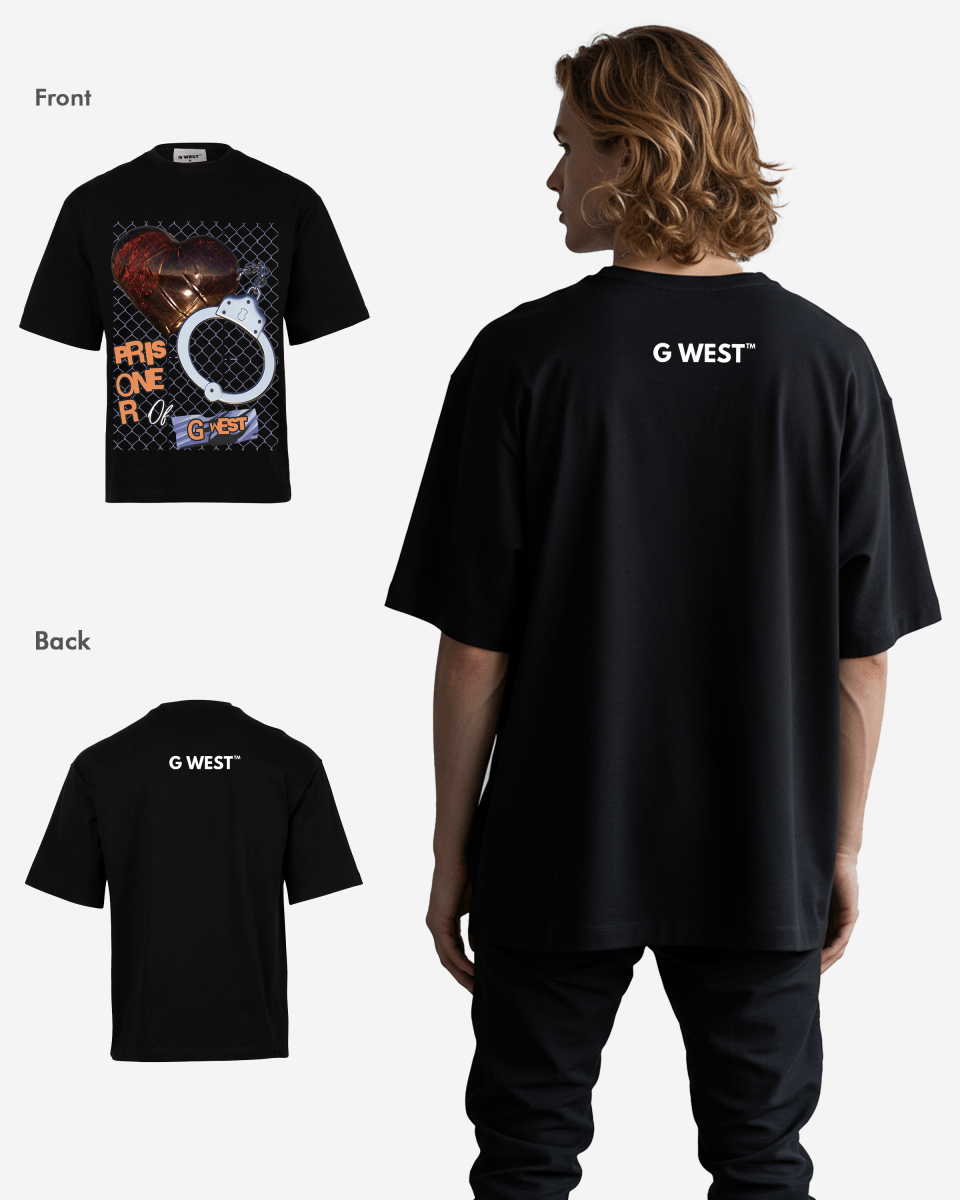 G WEST PRISONER OVERSIZED T-Shirt Mens