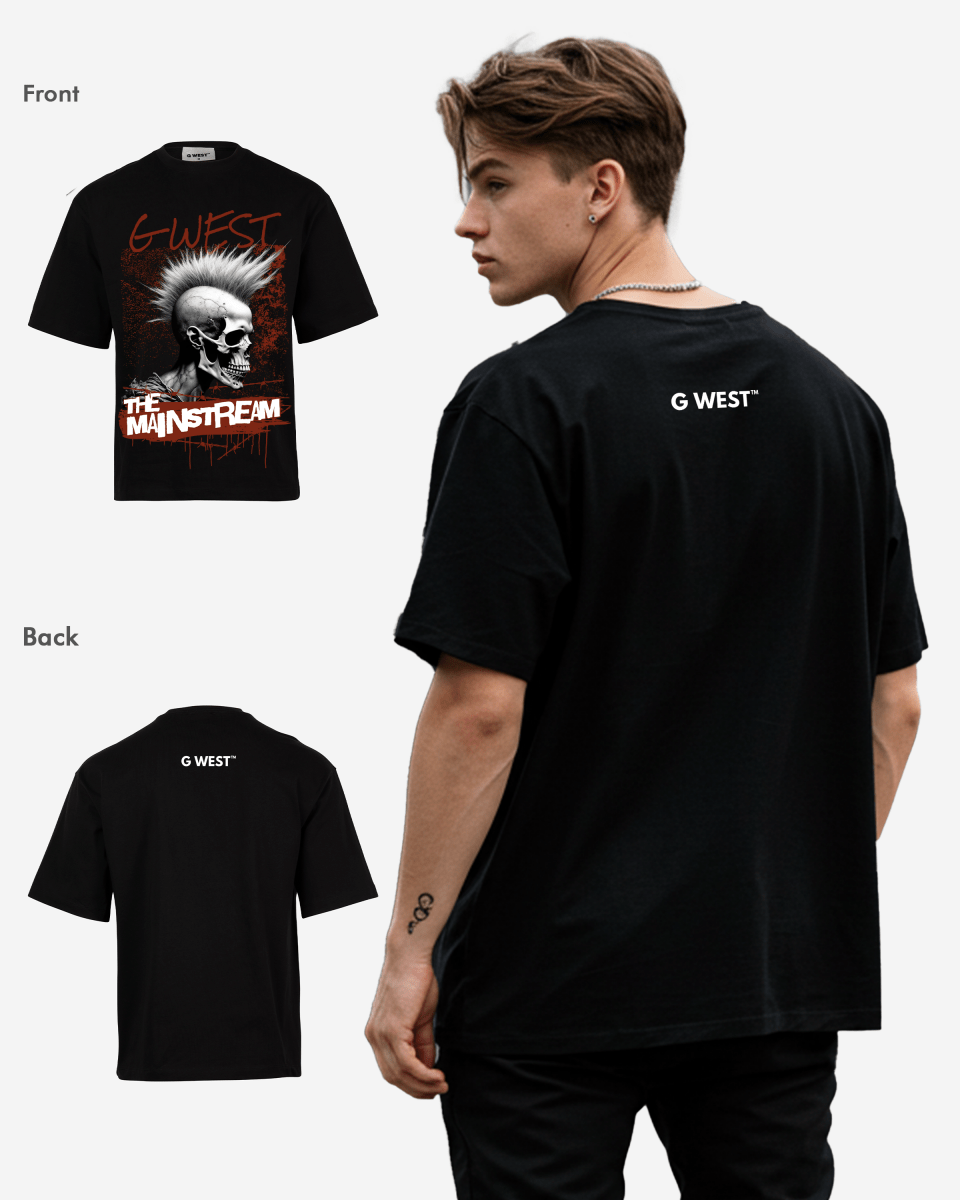 G WEST THE MAINSTREAM OVERSIZED T-Shirt Mens