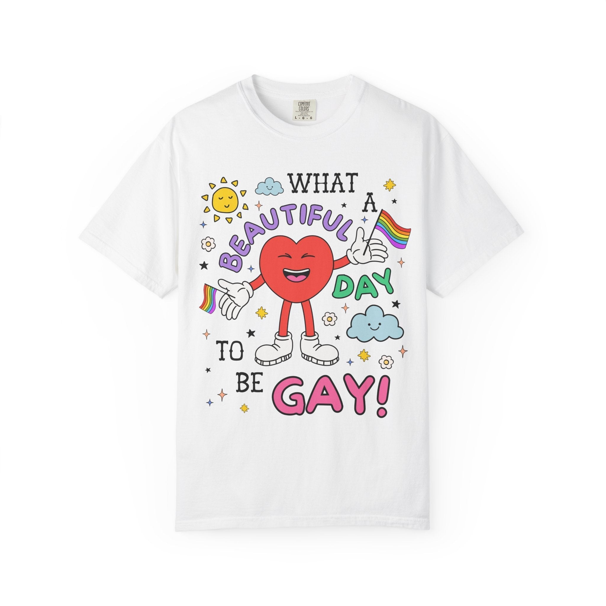 Gay Pride Retro Tee
