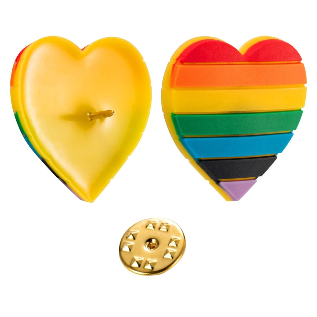 Gay Pride Silicone Pin Variety Bundle (100 Pieces)
