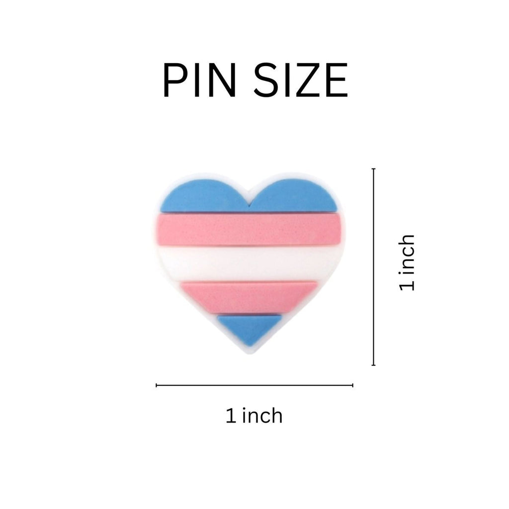 Gay Pride Silicone Pin Variety Bundle (100 Pieces)