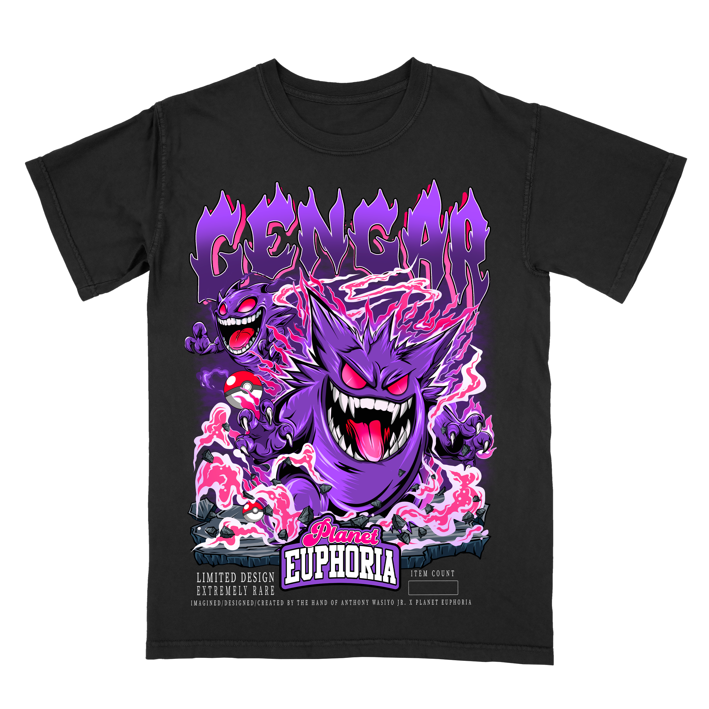 Gengar Limited Edition Graphic T-Shirt