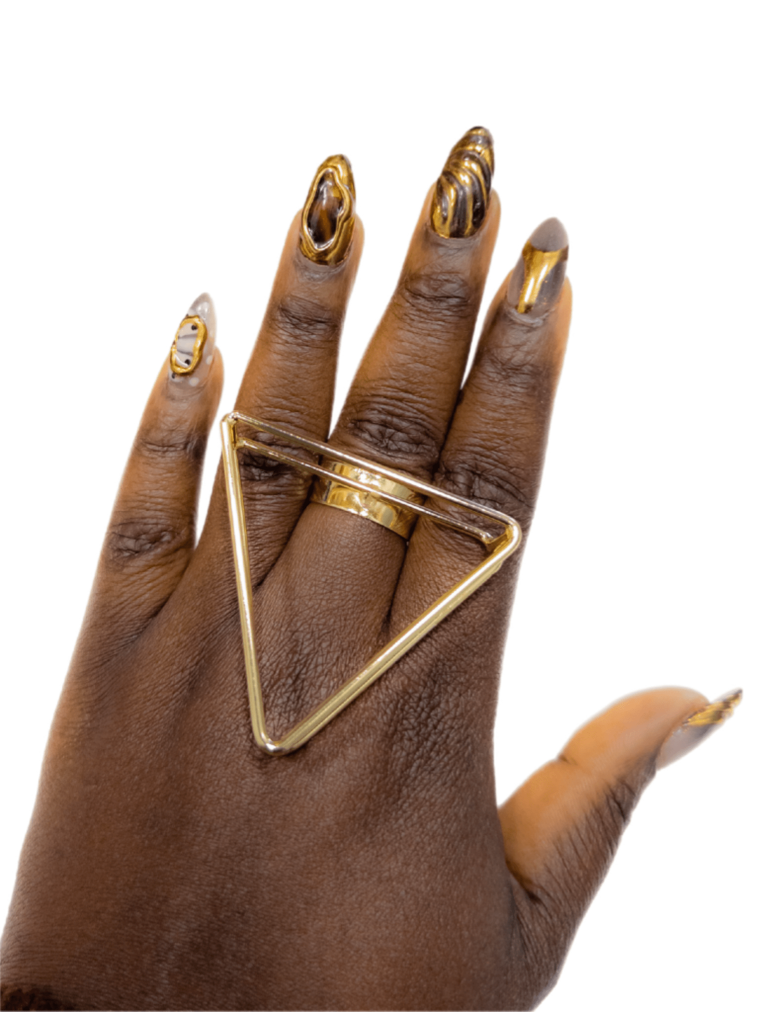Triangular Prism
 Statement Ring