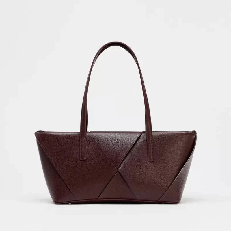 Gevora Leather Shoulder Bag