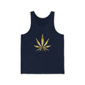 Gold Marijuana Jersey Tank