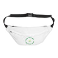 Good Vibes Only White Marijuana Themed Fanny Pack