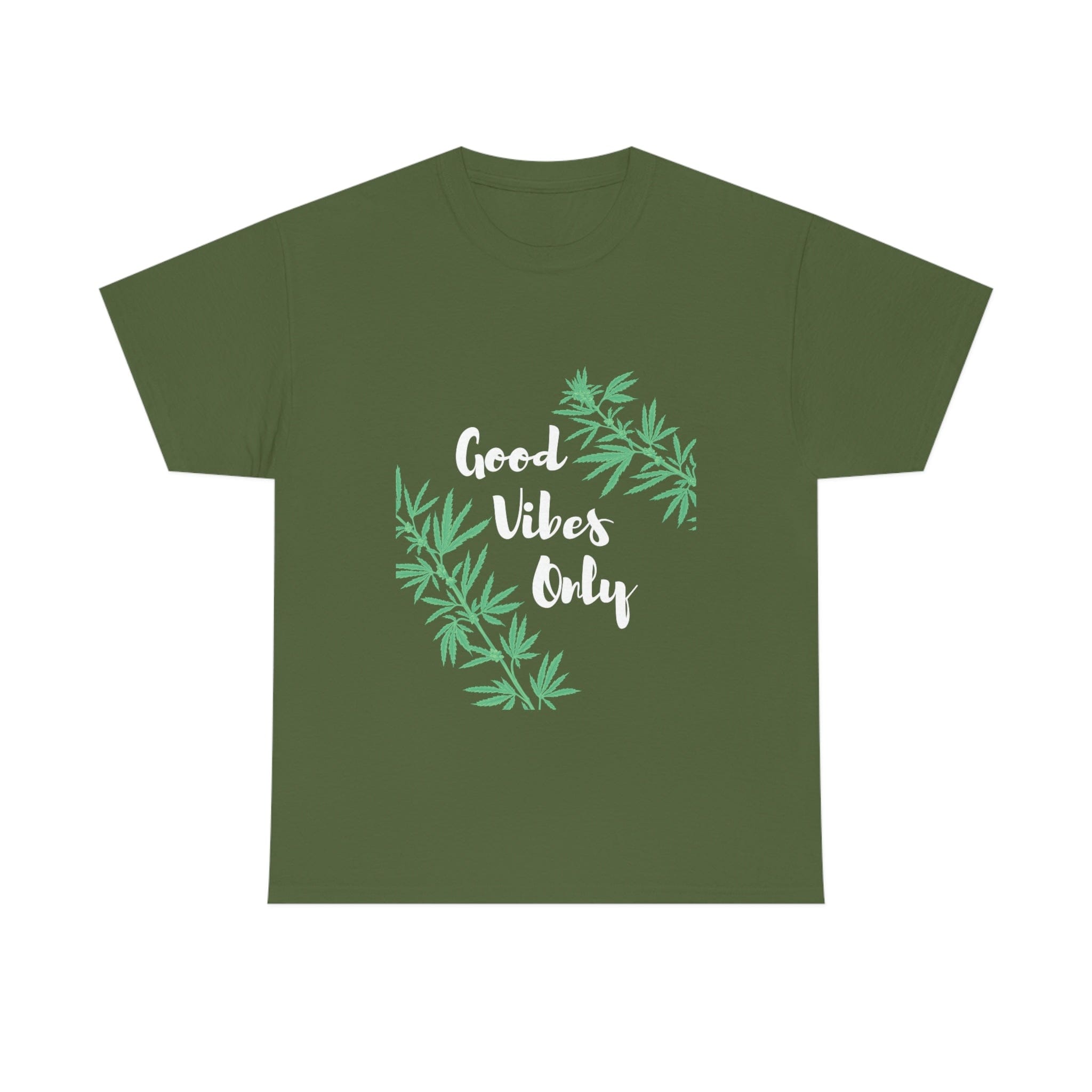 Good Vibes Only Leaf T-Shirt