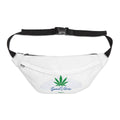 Good Vibes Only Mountain White Weed Fanny Pack