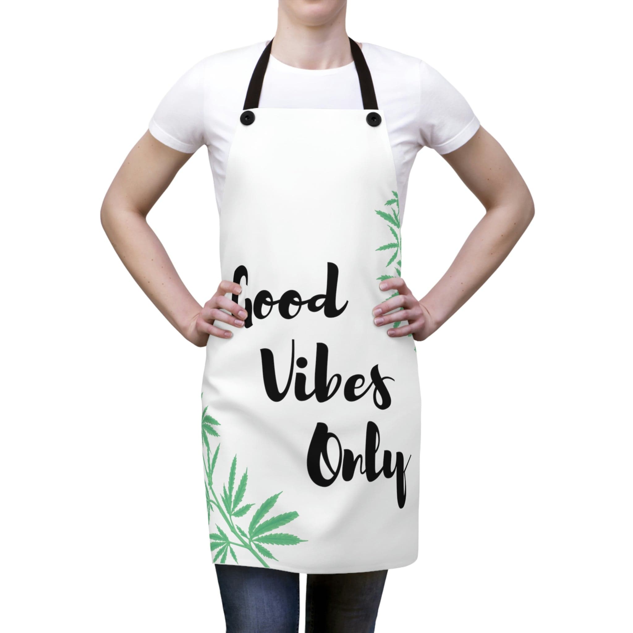 Good Vibes Only Cannabis Chef's Apron
