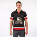 Grand Rapids Griffins AHL Licensed Replica Jersey Performance Polo Shirt