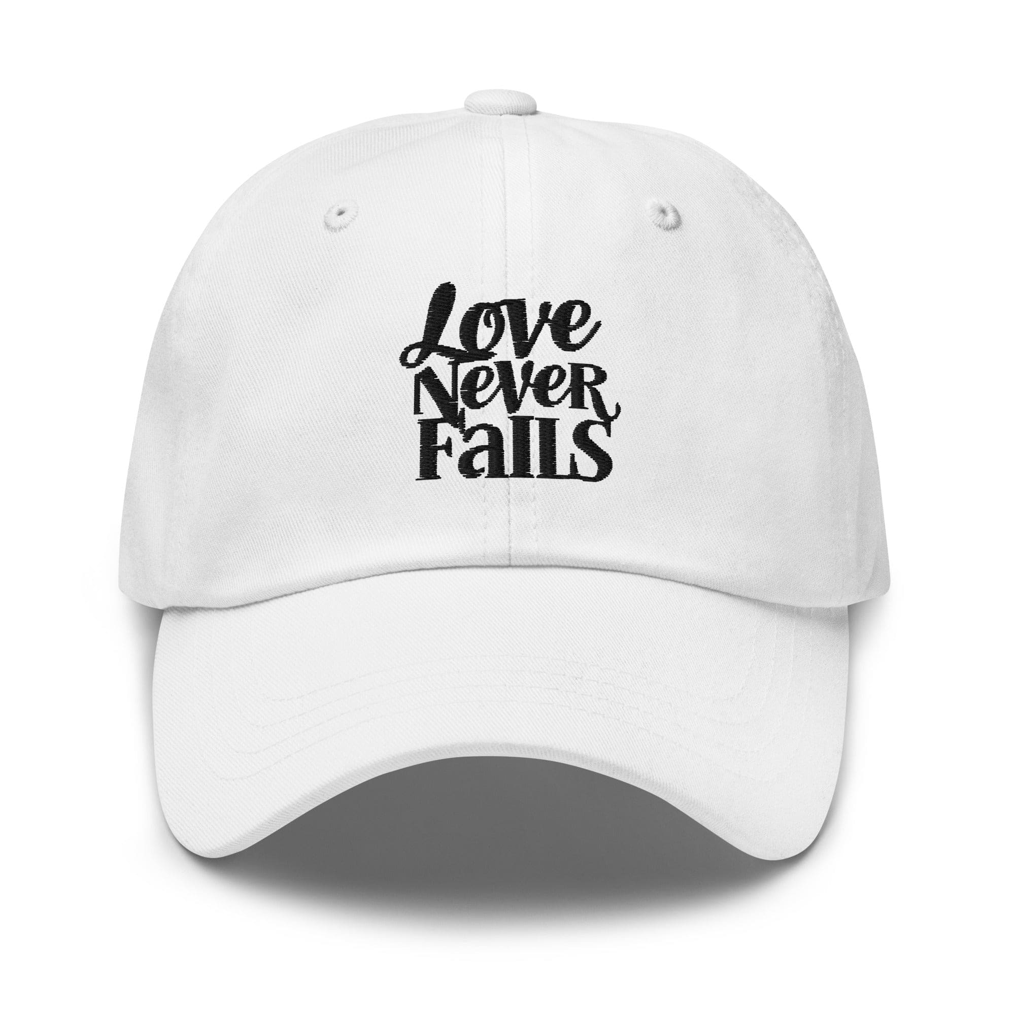 Embroidered Baseball Cap - Adjustable - Love Never Fails