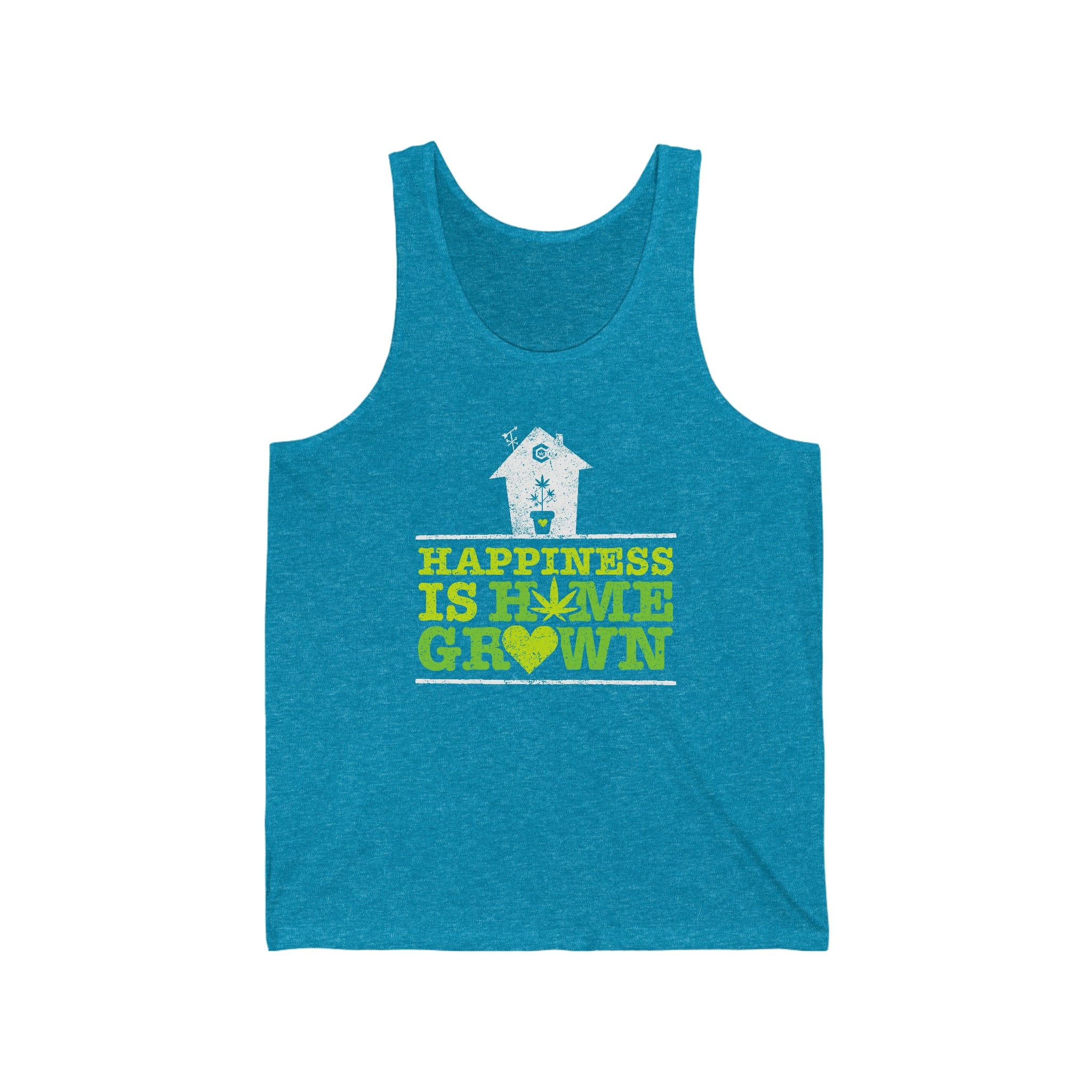 Happiness is Homegrown Cannabis Jersey Tank