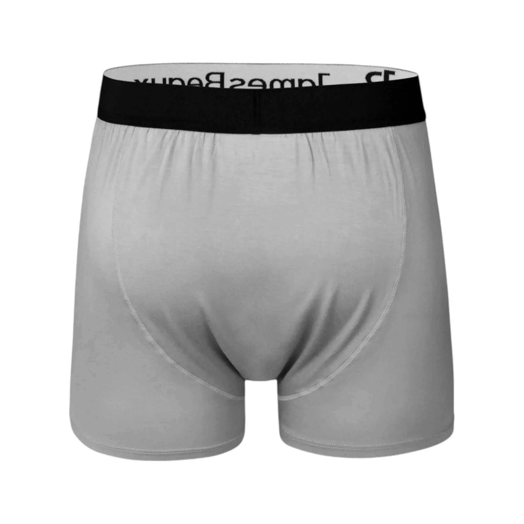 Men's Bamboo Anti-Chafing & Breathable Boxer Shorts (3-Pack) | Heather Gray
