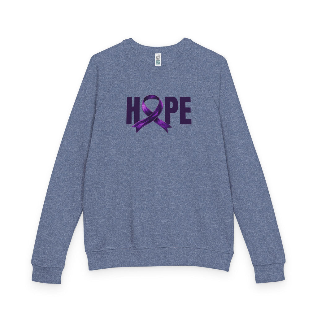 Hope Unisex French Terry Raglan Sweatshirt
