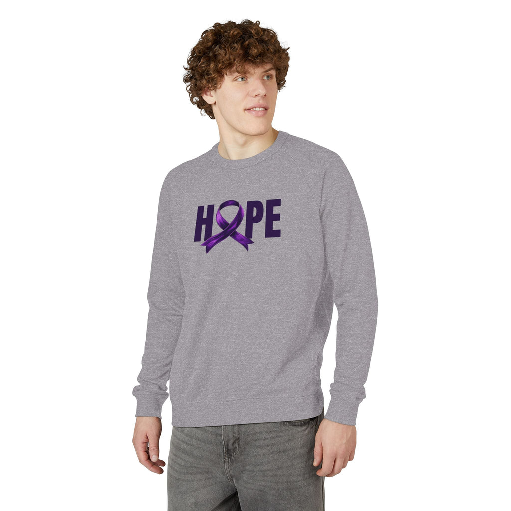 Hope Unisex French Terry Raglan Sweatshirt