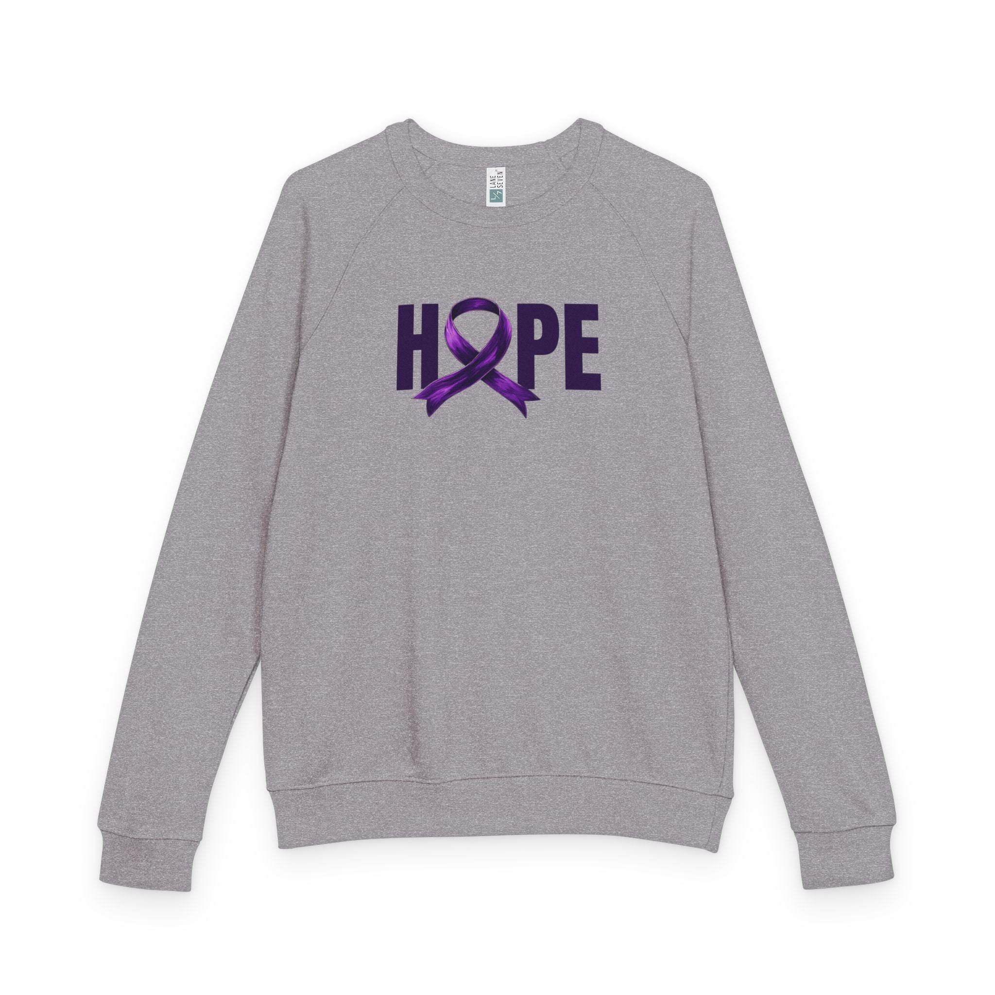Hope Unisex French Terry Raglan Sweatshirt
