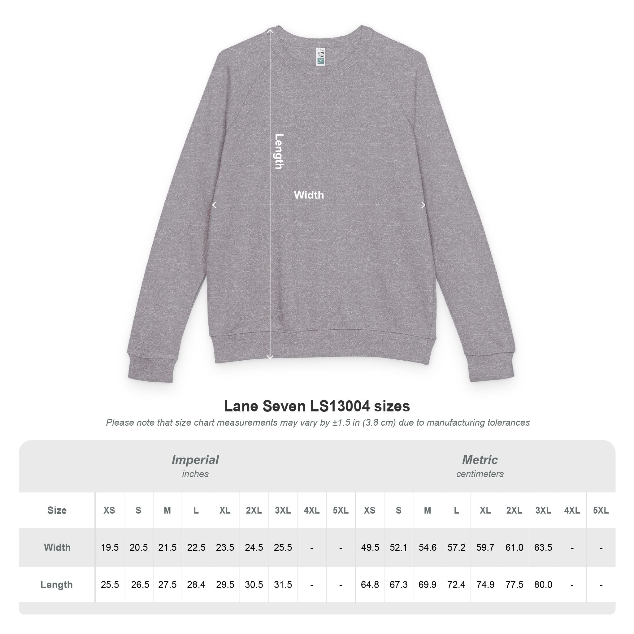 Hope Unisex French Terry Raglan Sweatshirt