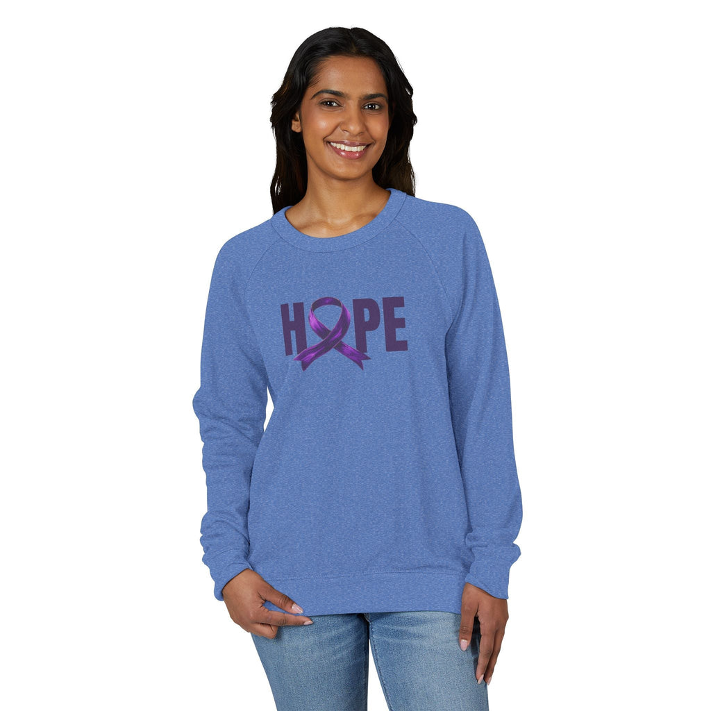 Hope Unisex French Terry Raglan Sweatshirt