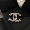 CC Brooch Silver 158816