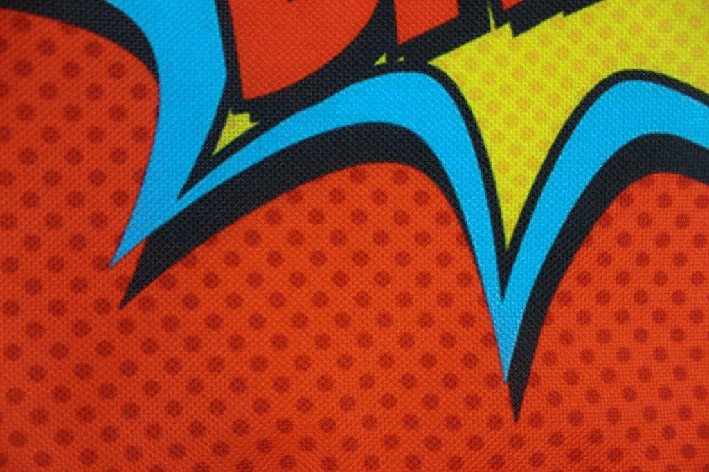 BAM | Red |  Anime | Fun Gifts | Pillow Cover | Home Decor | Throw