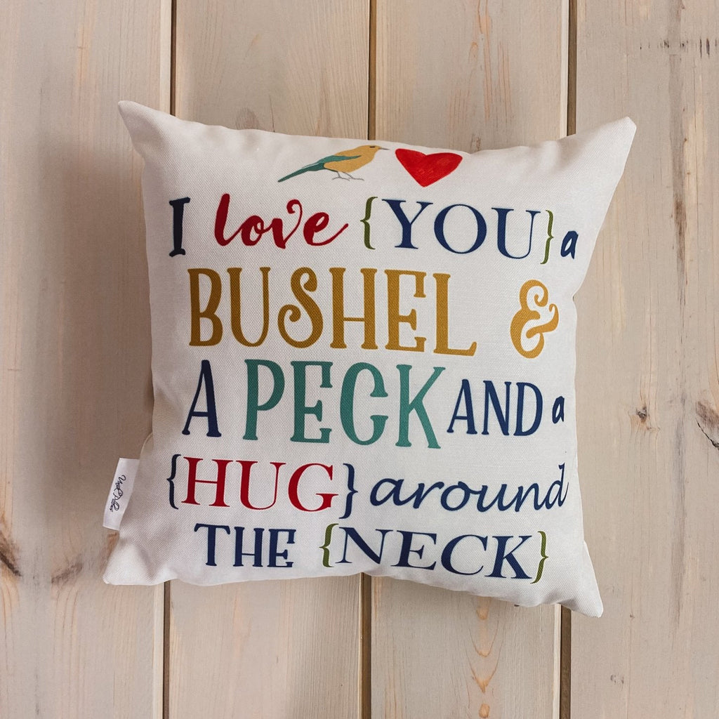Bushel & Peck Pillow