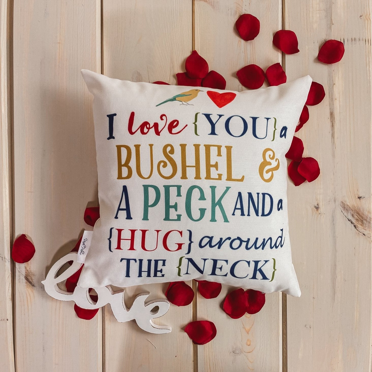 Bushel & Peck Pillow