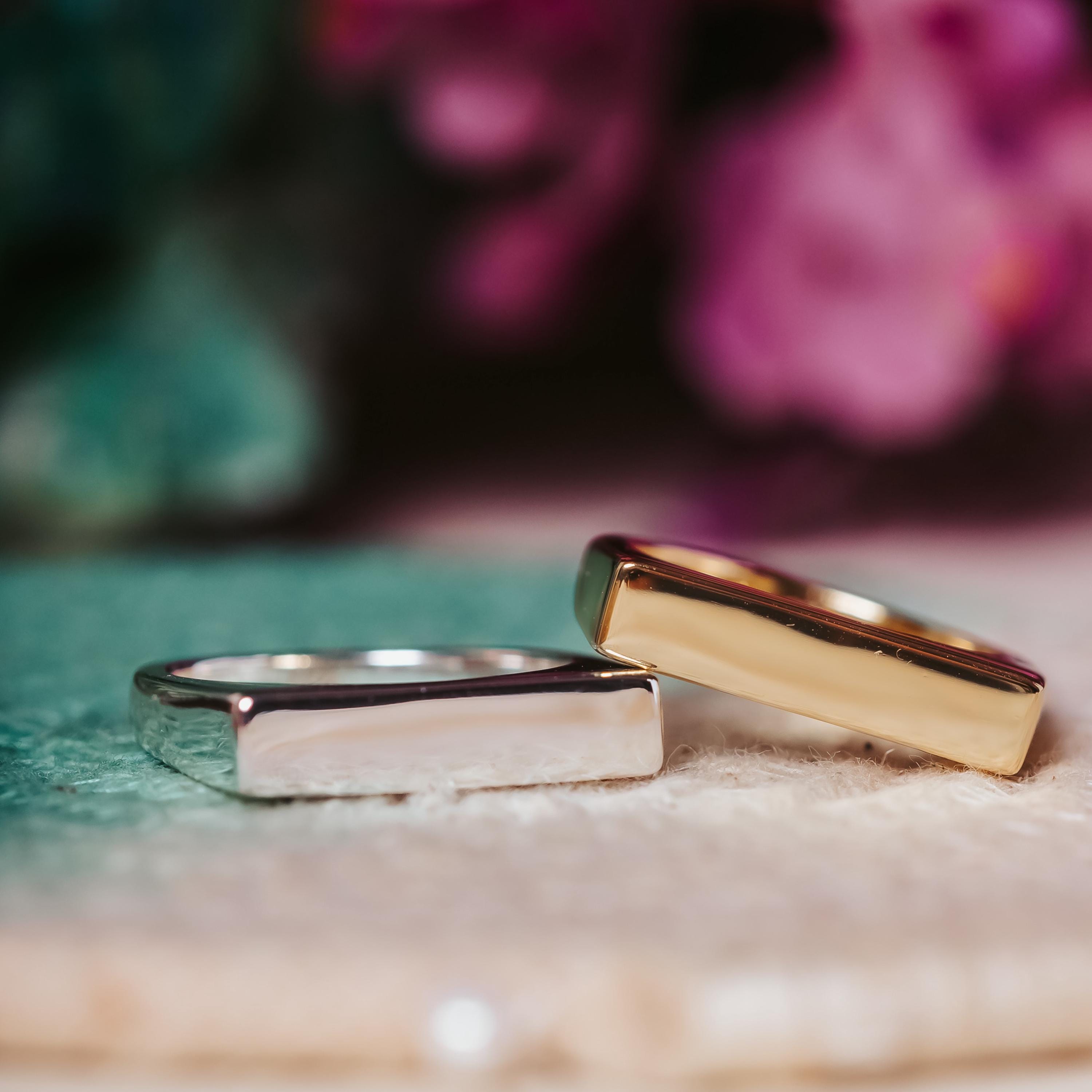 PRIDE LGBTQIA+ Flat Top Ring