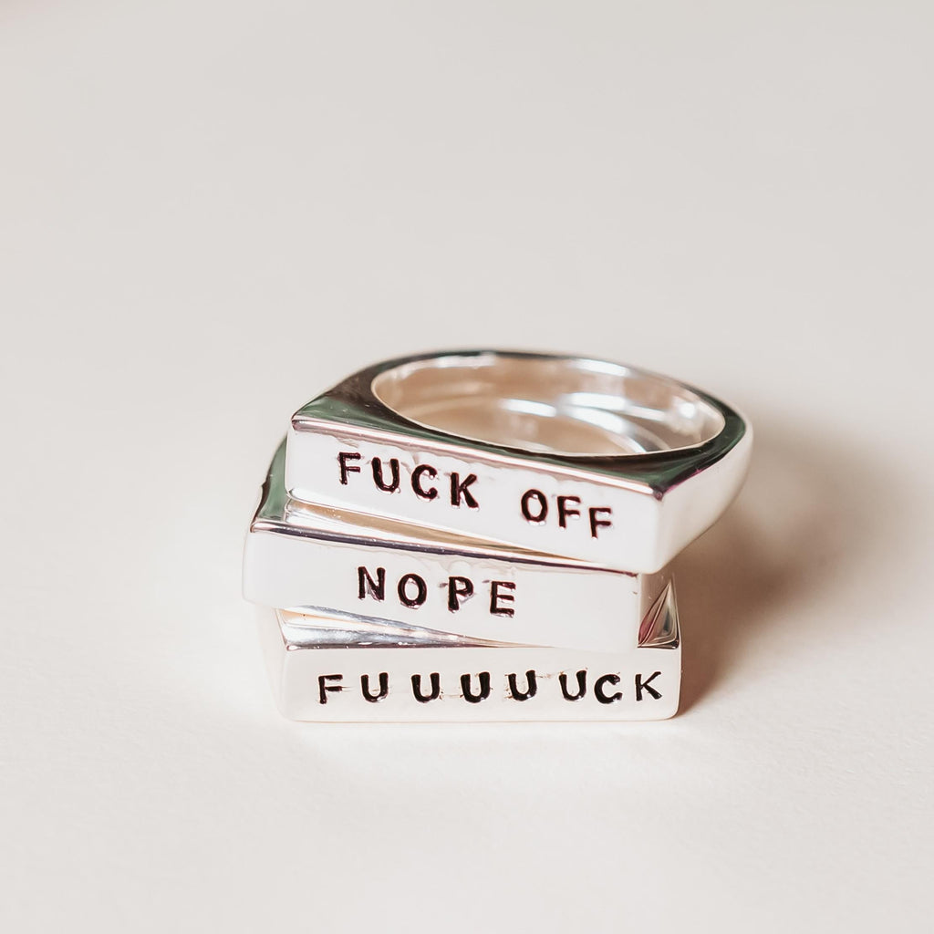 PRIDE LGBTQIA+ Flat Top Ring